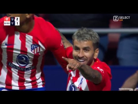 Gol de Ángel Correa, Atlético Madrid vs Athletic Club 2-1 Goles y resumen