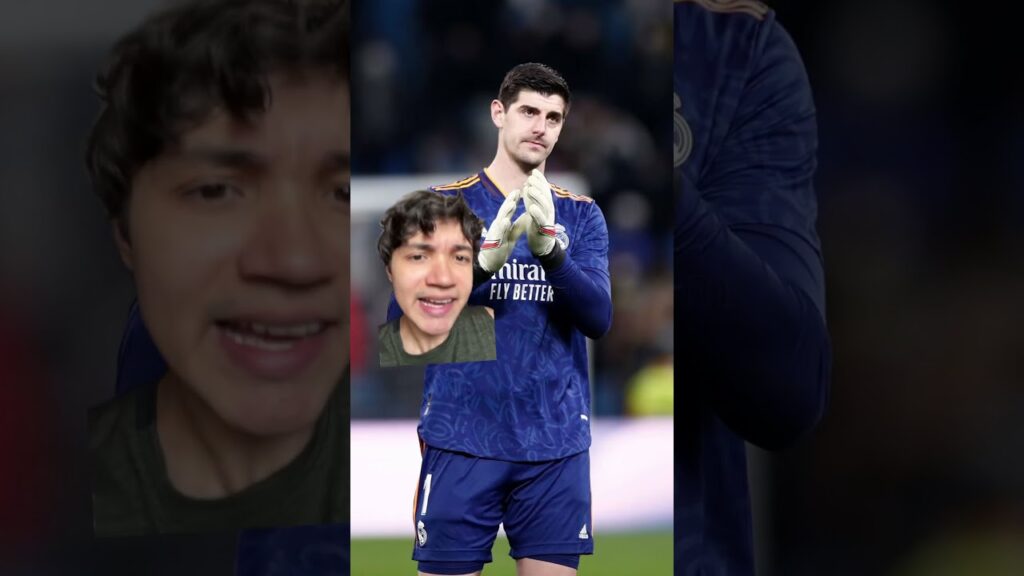 Thibaut Courtois vuelve a jugar con el Real Madrid #charliecarrillo #realmadrid #courtois #lunin