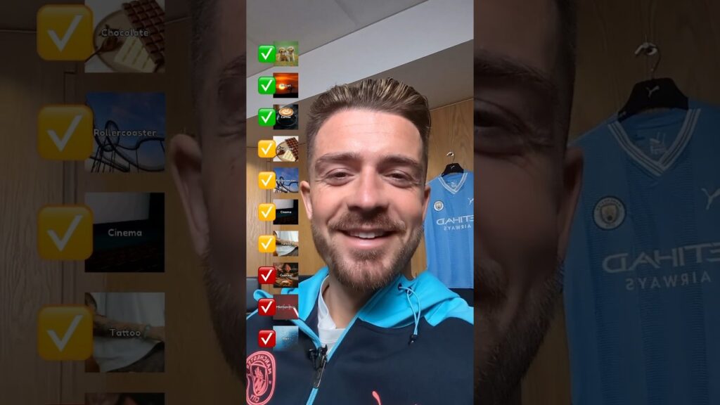 Jack Grealish’s PERFECT Blind Ranking 👀