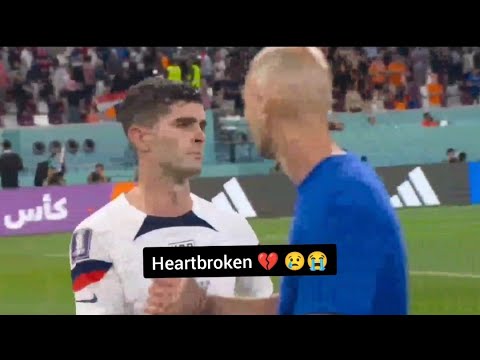 💔Gregg Berhalter & Team Consoling Pulisic | USA out of World Cup