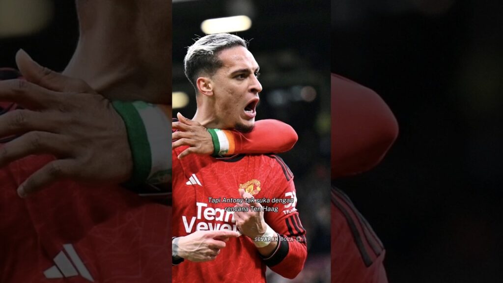 Antony kesal suruh main bek kiri‼️🤬