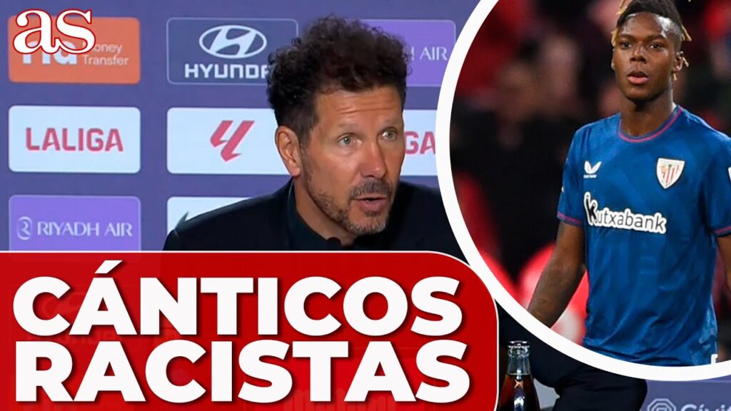 SIMEONE sobre los CÁNTICOS RACISTAS a NICO WILLIAMS