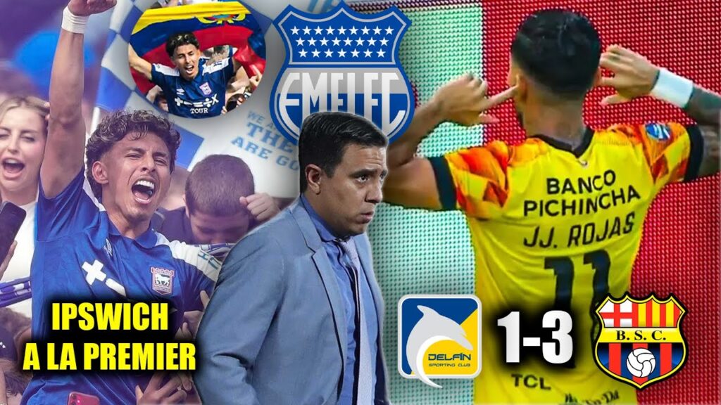 JEREMY SARMIENTO CONSIGUIÓ EL ASCENSO LUEGO DE 22 AÑOS 🥳 | DELFÍN 1-3 BARCELONA SC | FARÍAS A EMELE?