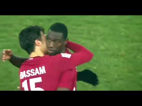 Almoez Ali (Catar U23) - 19/01/2018 - Catar U23 3x2 Palestina U23 - 2 gols