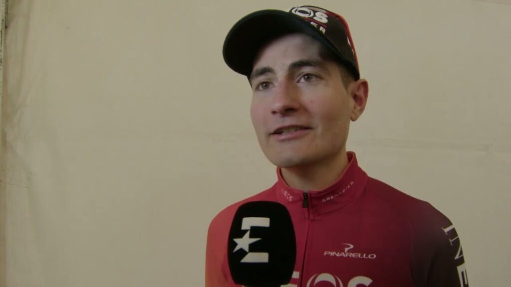 Carlos Rodríguez - Entrevista en la llegada - Etapa 5 - Tour de Romandie 2024