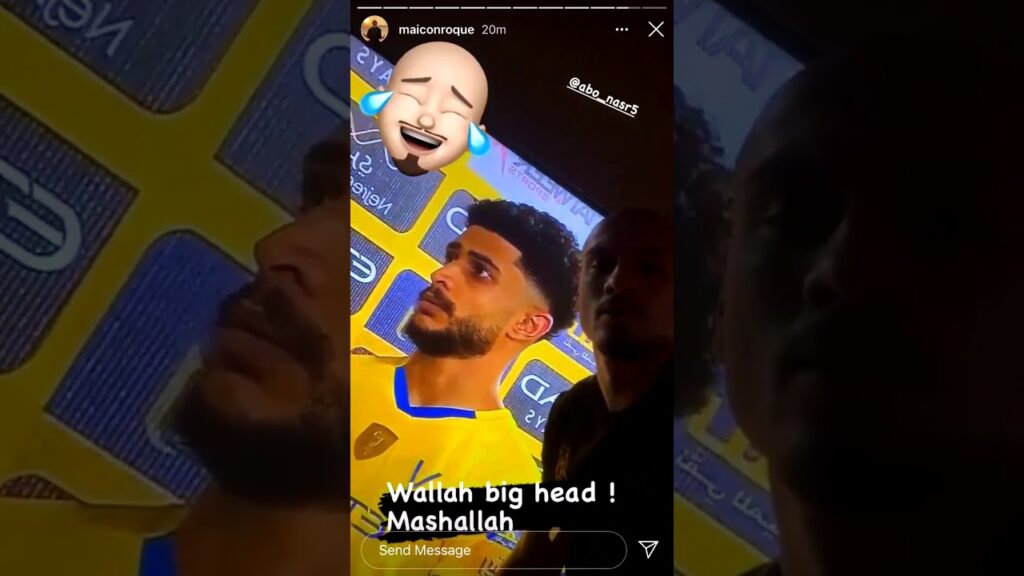 مايكون يمدح في رأس العمري بطريقة كوميدية بعد فوز النصر على القادسية