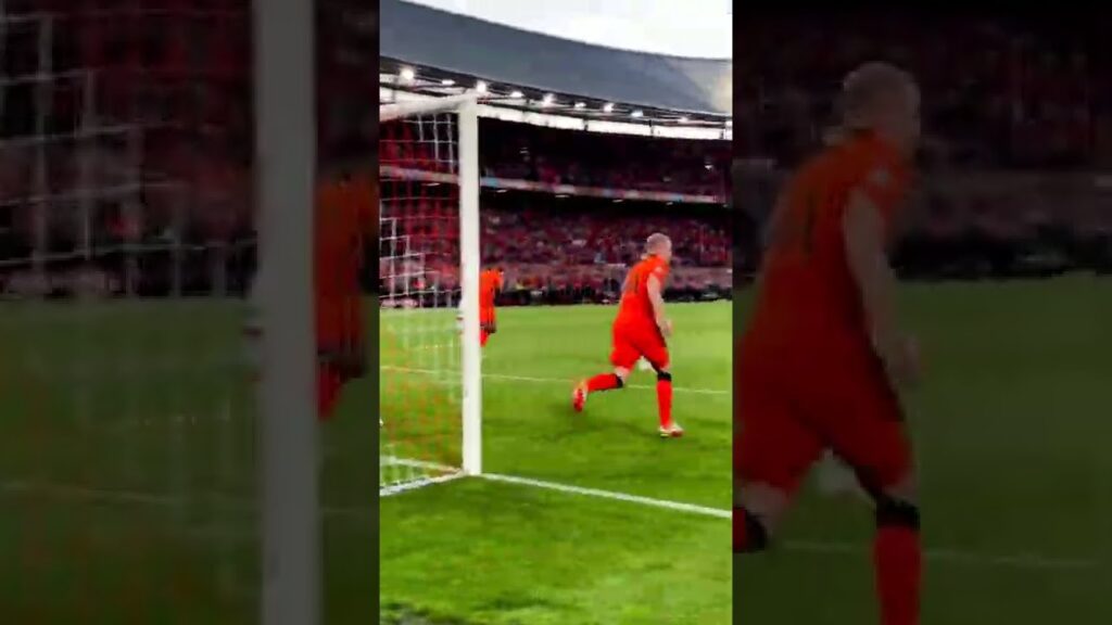Davy Klaassen goal vs Wales