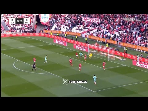 Gol Ricardo Horta | Benfica 0-1 Braga Resumen Liga de Portugal