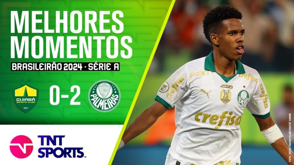O PALMEIRAS VENCEU O CUIABÁ E A BASE BRILHOU! | Melhores Momentos | Brasileirão 2024
