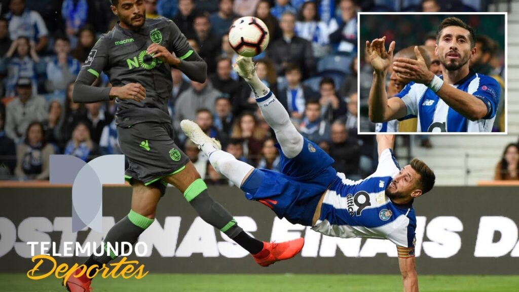 El golazo de tijera de Héctor Herrera para despedirse del Porto | Telemundo Deportes