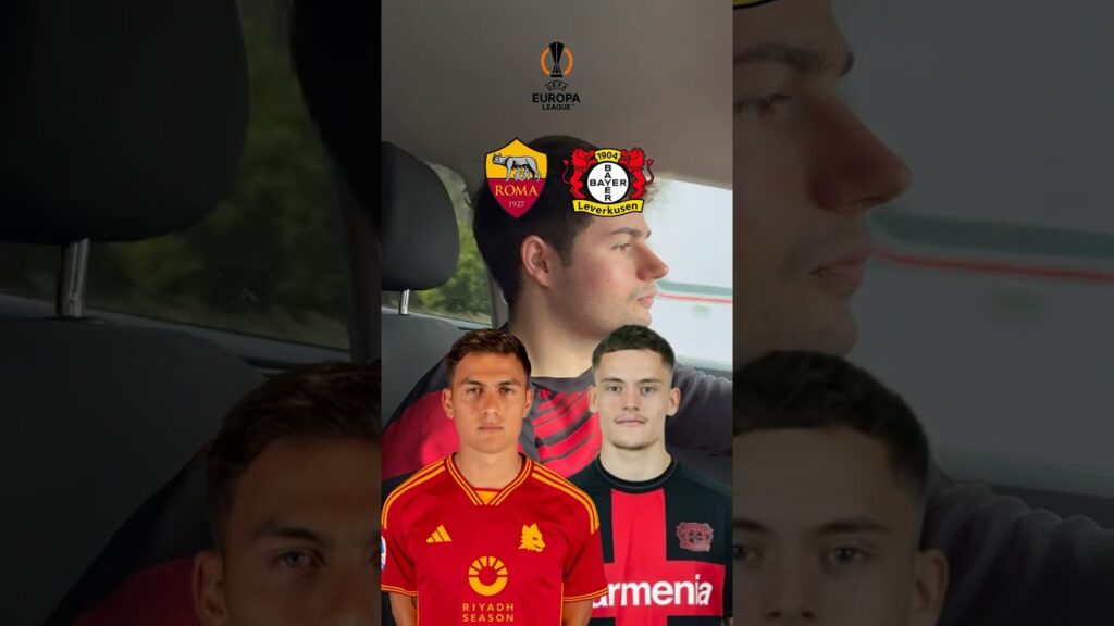 ROMA VS BAYER LEVERKUSEN #asroma #roma #bayerleverkusen #europaleague #futbol #dybala #lukaku