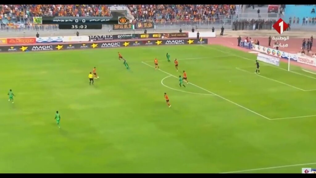 جميع تدخلات المدافع ياسين مرياح في أول مشاركة له كأساسي مع الترجي الرياضي هذا الموسم