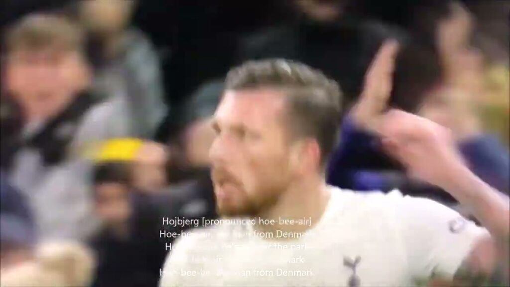 Pierre Emile Hojbjerg Spurs Chant