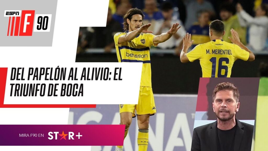 ¡CAVANI FUE HÉROE Y SALVÓ A BOCA DEL PAPELÓN! La editorial de Vignolo en #ESPNF90 ¡CAVANI FUE HÉROE Y SALVÓ A BOCA DEL PAPELÓN! La editorial de Vignolo en #ESPNF90