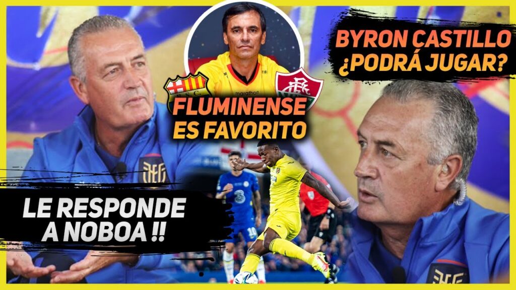 GUSTAVO ALFARO le RESPONDE a NOBOA y CONFIRMA una BAJA | PERVIS No PUDO contra CHELSEA | BSC vs FLU
