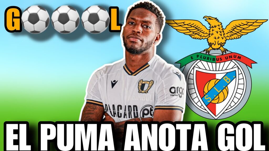 Panameño José Luis el Puma Rodriguez anota gol al Benfica Espectacular