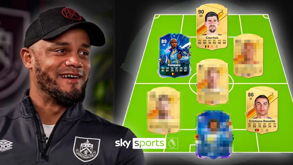 Kompany picks his dream 7-a-side team! 🤩