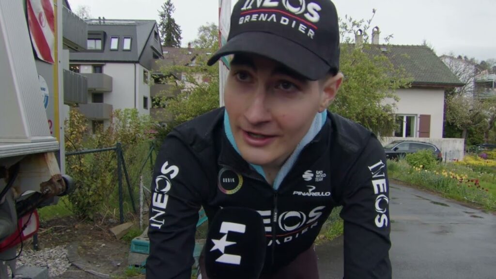 Carlos Rodríguez - Interview at the finish - Stage 3 - Tour de Romandie 2024