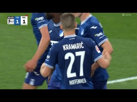 Andrej Kramarić Goal, Hoffenheim vs RB Leipzig (1-1) All Goals and Extended Highlights