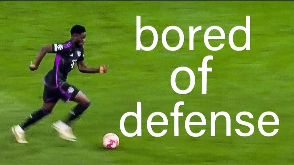 Alphonso Davies keeps scoring like a professional striker...
