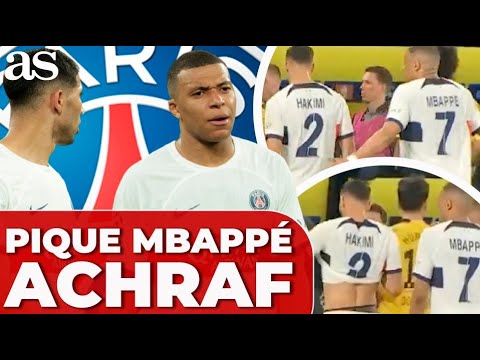 Los REPROCHES de MBAPPÉ a ACHRAF durante el partido | DORTMUND – PSG Los REPROCHES de MBAPPÉ a ACHRAF durante el partido | DORTMUND - PSG