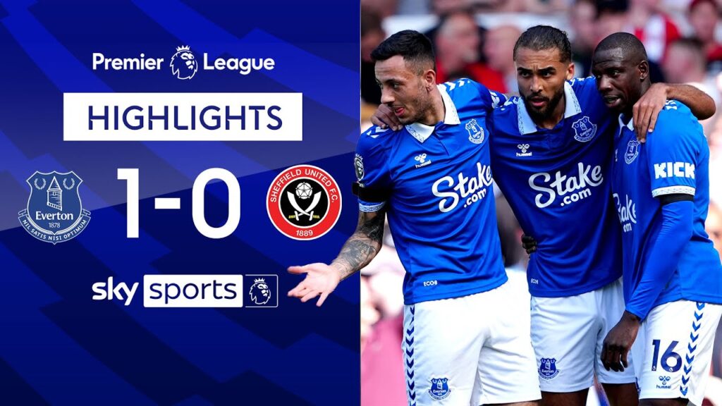 Doucoure heads winner as Blades concede 101st goal | Everton 1-0 Sheff Utd | EPL Highlights