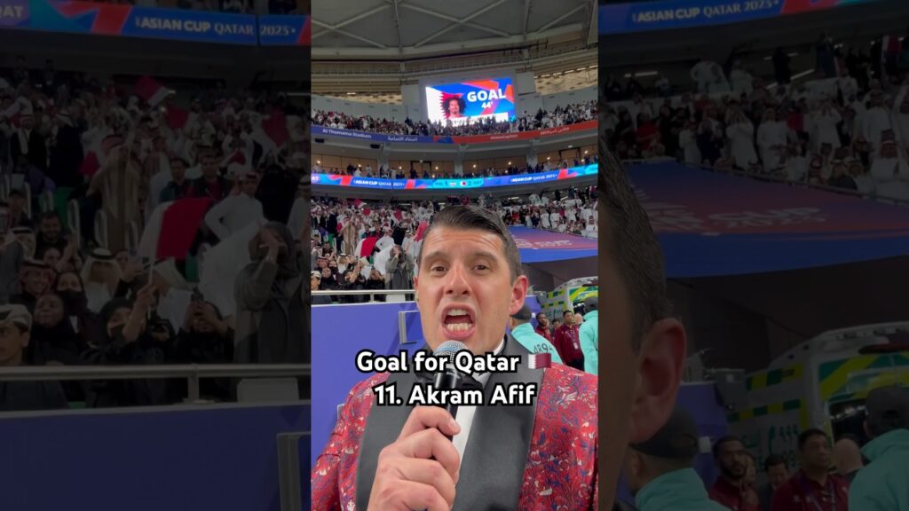 Goal for Qatar 🇶🇦11. Akram Afif #footballshorts #asiancup2023 #akramafif #afif #qatar #qatar2022