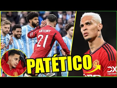 OLHA A DECEPÇÃO QUE ANTONY SE TORNOU PARA O FUTEBOL INGLÊS E SE TORNOU PIADA NO MANCHESTER UNITED