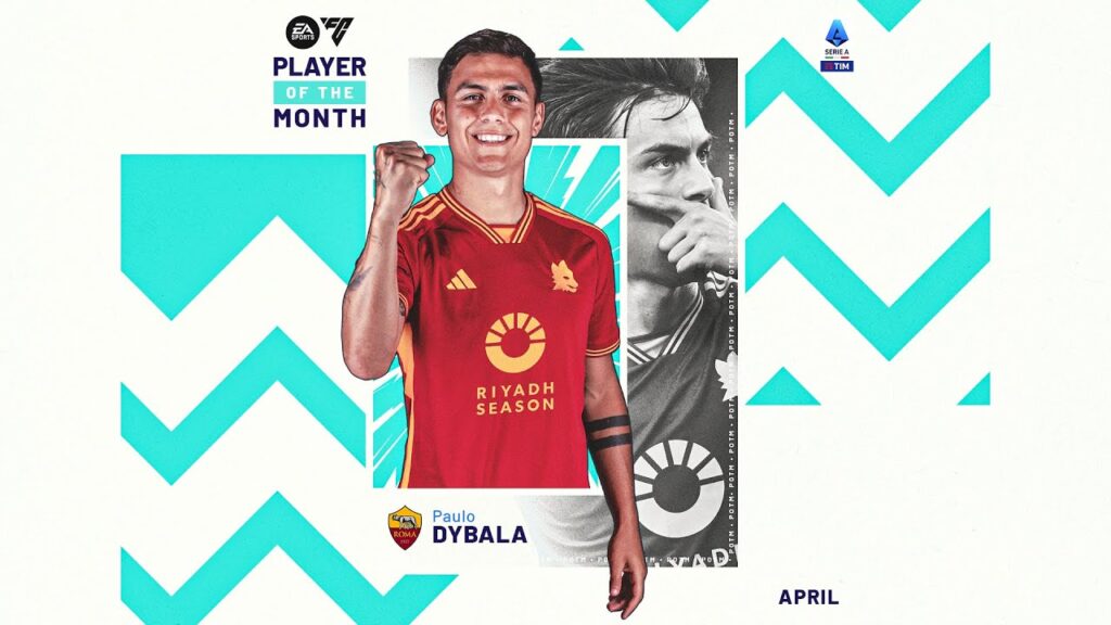 Paulo Dybala | Player of the Month: April 2024 | Serie A 2023/24