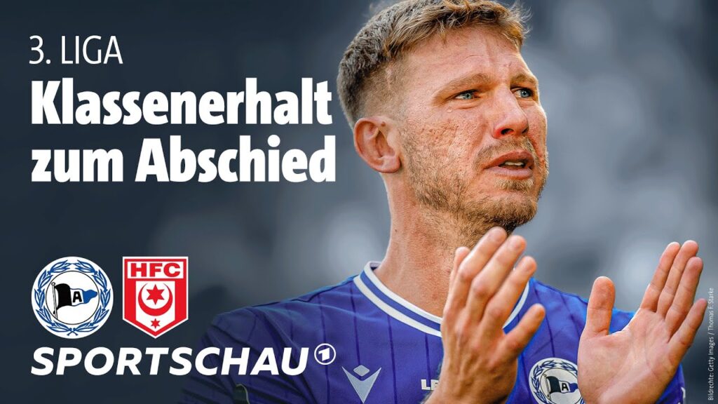 DSC Arminia Bielefeld - Hallescher FC 3. Liga Highlights, 37. Spieltag l Sportschau Fußball
