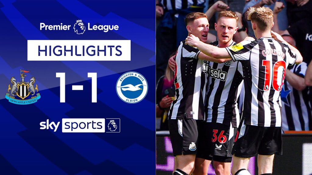 Longstaff strikes to grab draw for Magpies! | Newcastle 1-1 Brighton | Premier League Highlights