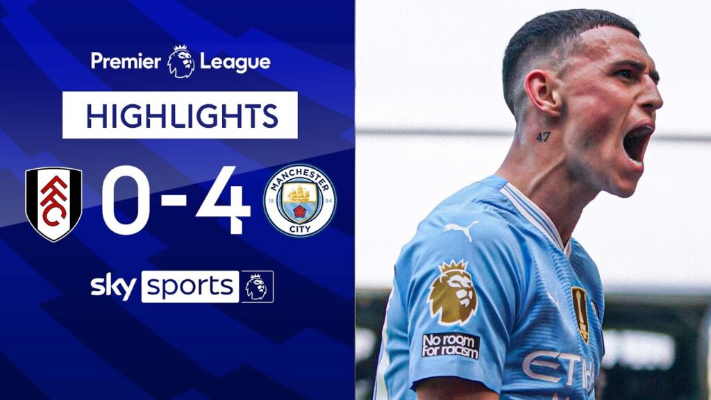 Man City THUMP Fulham to move top! | Fulham 0-4 Manchester City | Premier League Highlights