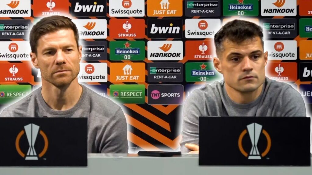 🔴 LIVE | Xabi Alonso and Granit Xhaka pre-match press conference | West Ham v Bayer Leverkusen