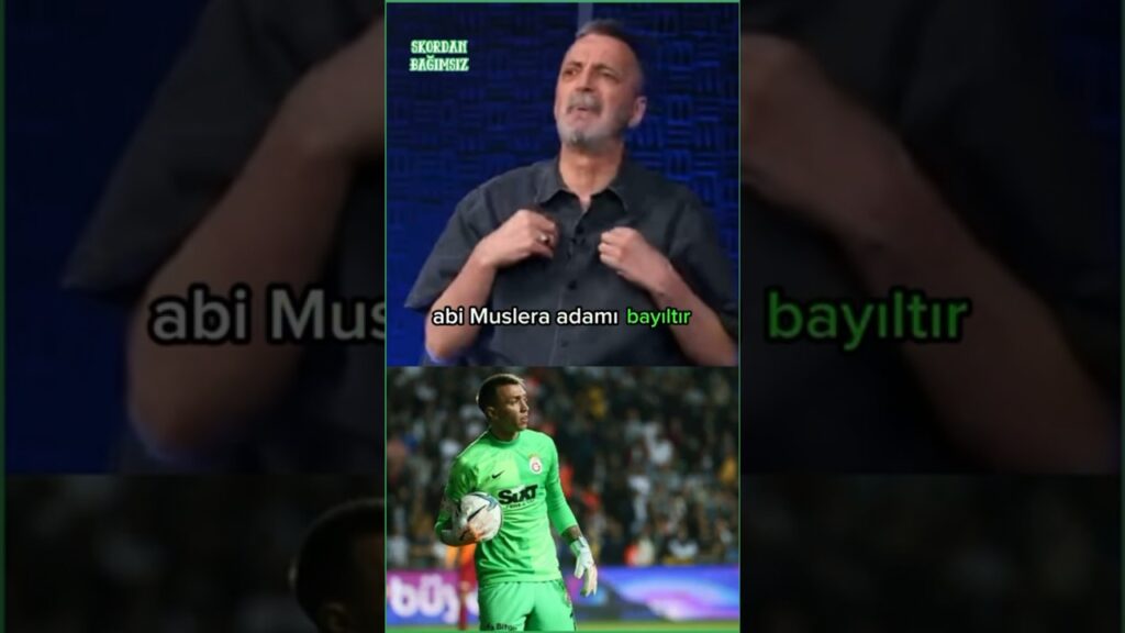 ”GALATASARAY ÖNE GEÇTİ Mİ MUSLERA ADAMI BAYILTIR” #galatasaray #muslera
