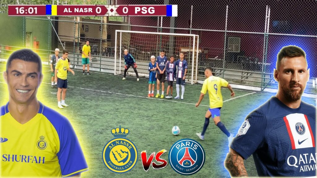 PSG x AL NASSR O DUELO FINAL ENTRE MESSI E CRISTIANO RONALDO ‹ Rikinho ›