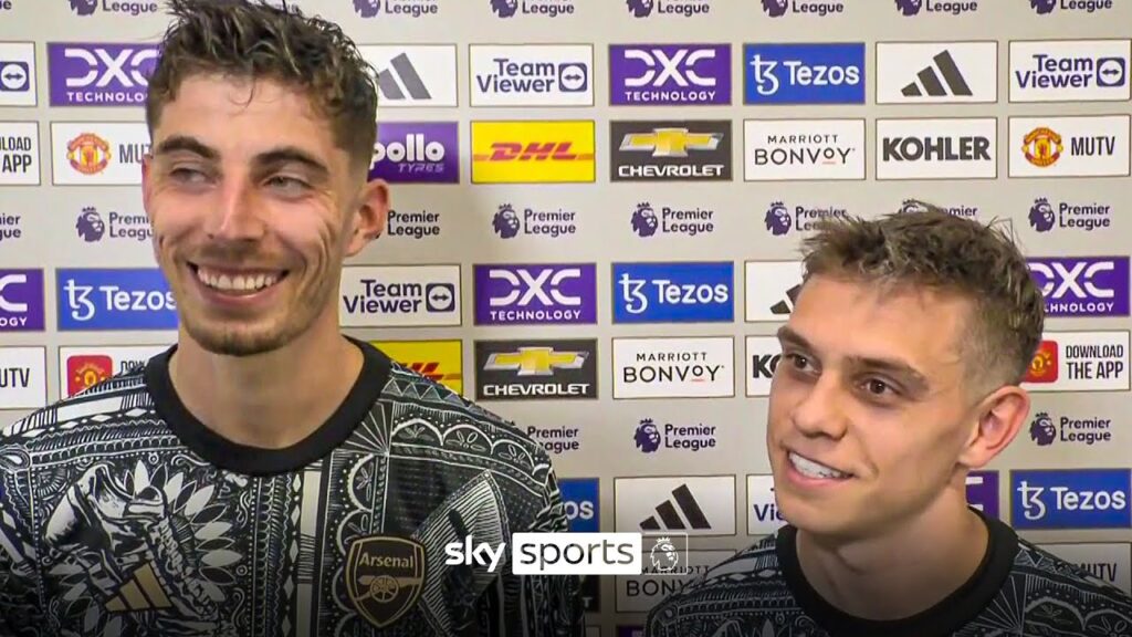 'I'm gonna be the biggest Tottenham fan ever on Tuesday' | Havertz and Trossard react to Arsenal win