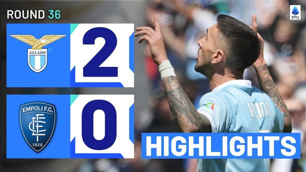 LAZIO-EMPOLI 2-0 | HIGHLIGHTS | Late Vecino Strike Seals Victory | Serie A 2023/24