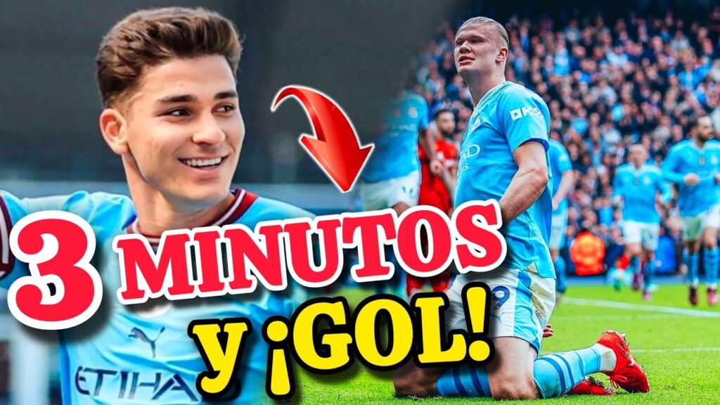 🚨¡JULIAN ALVAREZ HIZO un GOL RECORD y HALAAND se ENOJÓ por el CAMBIO! 🚨¡JULIAN ALVAREZ HIZO un GOL RECORD y HALAAND se ENOJÓ por el CAMBIO!