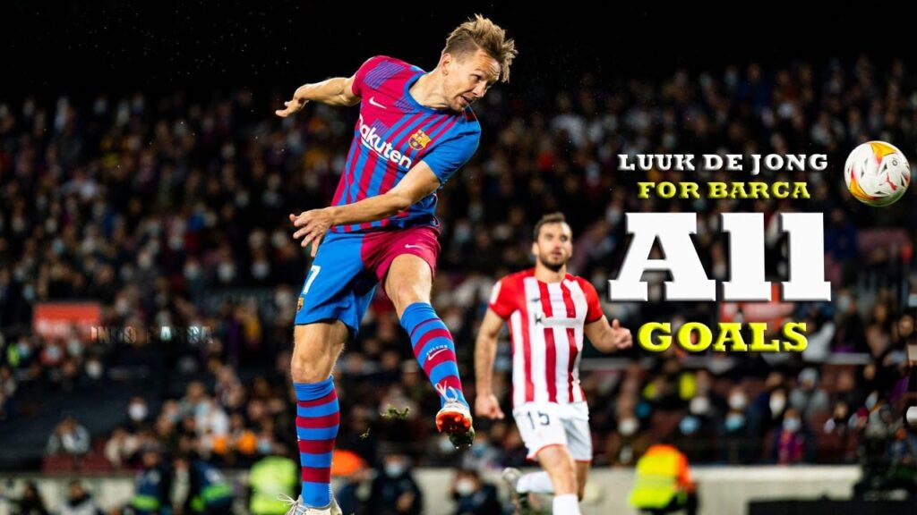 Luuk De Jong All Goals For Barcelona HD
