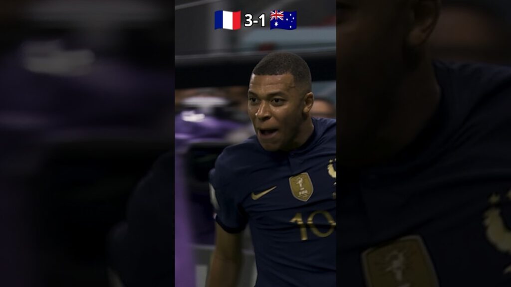 Mbappe and Giroud score! France vs Australia