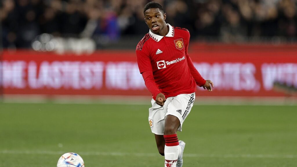 Tyrell Malacia Man Utd debut (July 12, 2022) vs. Liverpool