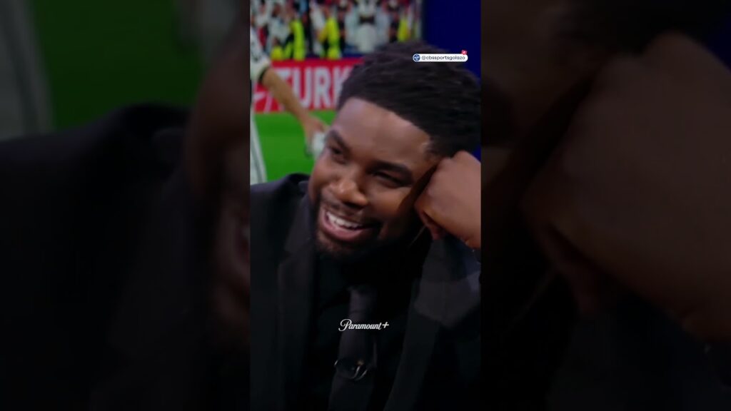 Jude Bellingham only had one thing on his mind… and it was Micah 😂