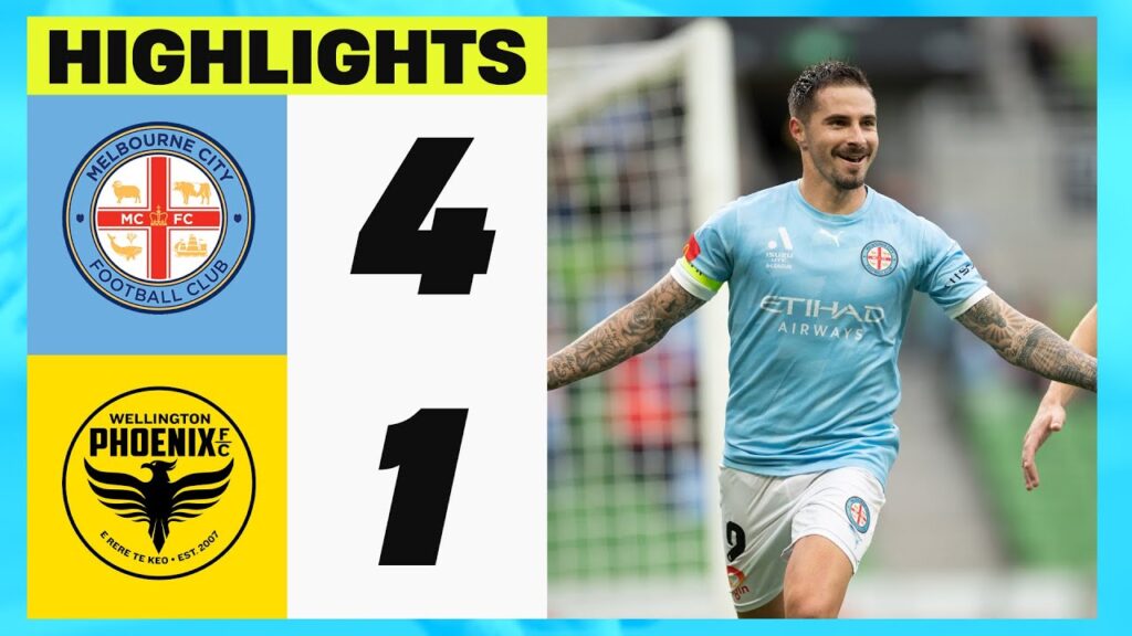 ALM Highlights: City 4-1 Wellington