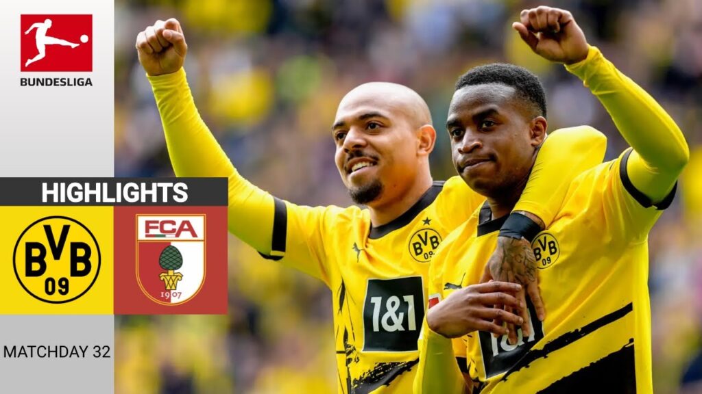 Borussia Dortmund - Augsburg | 5:1 | Zusammenfassung | Bundesliga 2023-24