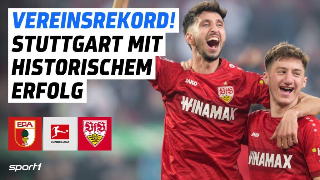 FC Augsburg - VfB Stuttgart | Bundesliga Tore und Highlights 33. Spieltag