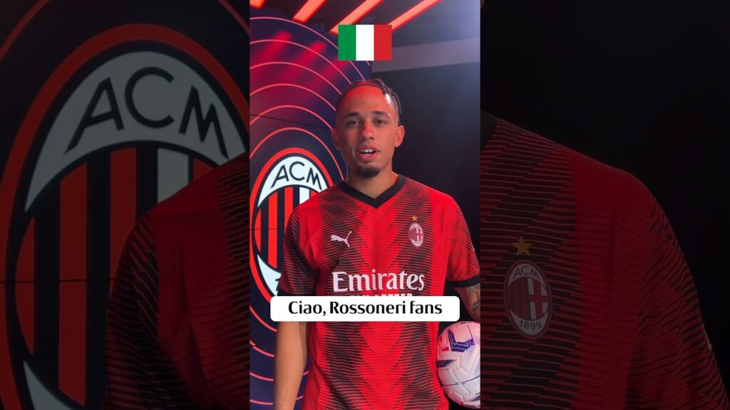 Okafor: 3️⃣ languages 1️⃣ passion ❤️🖤 | #SempreMilan