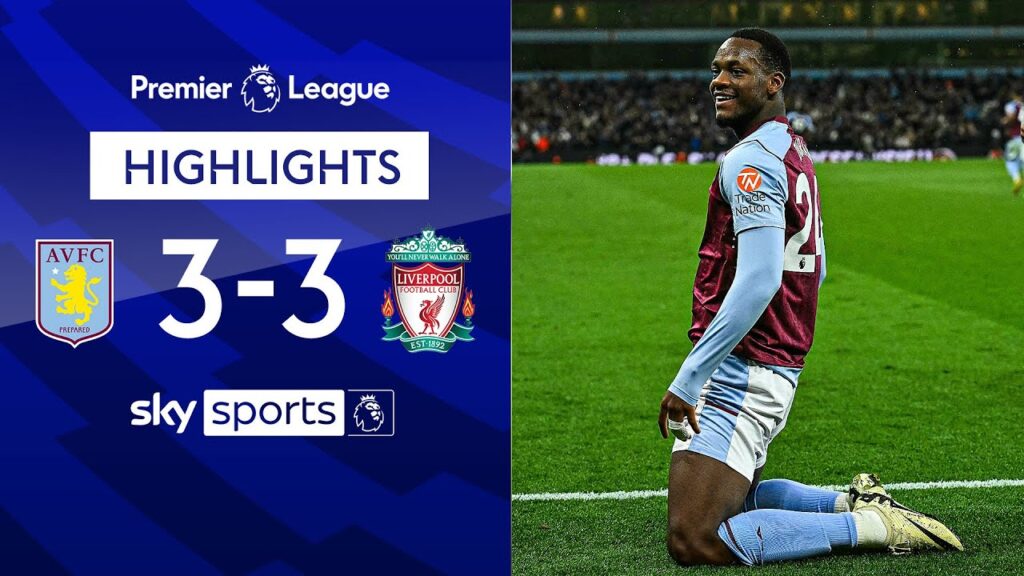 Duran double rescues point for Villa! | Aston Villa 3-3 Liverpool | Premier League Highlights