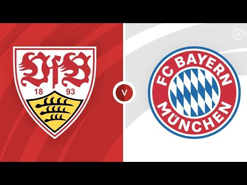 Bayern Munnich Vs VfB Stuttgart 1-3 Full time