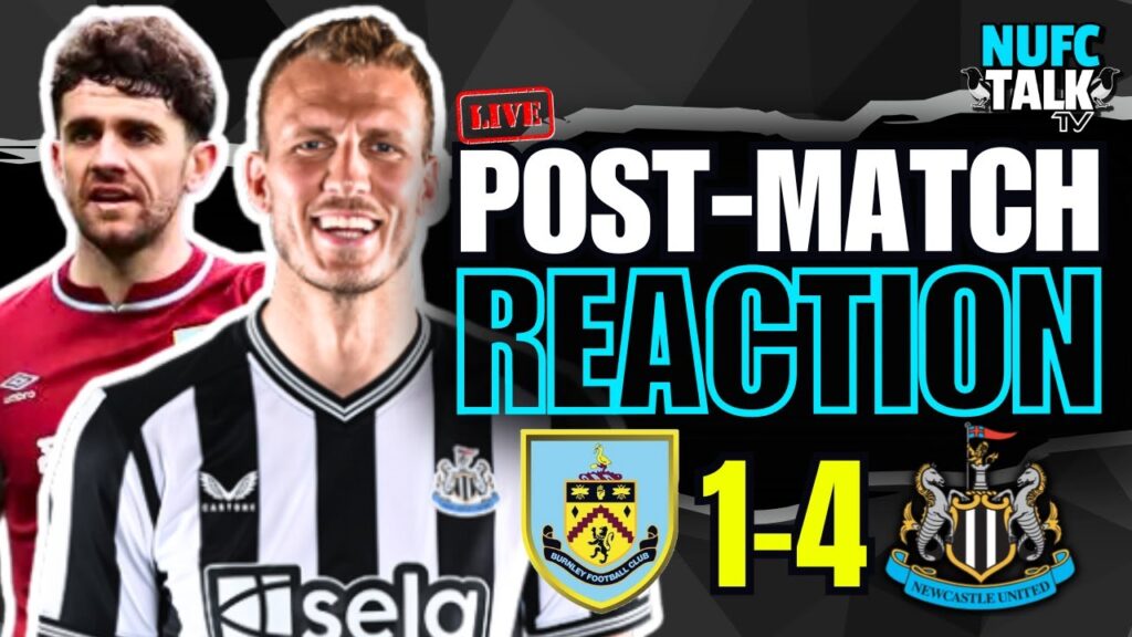 Newcastle WIN! Callum Wilson & Isak on FIRE! | Burnley 1-4 Newcastle Highlights