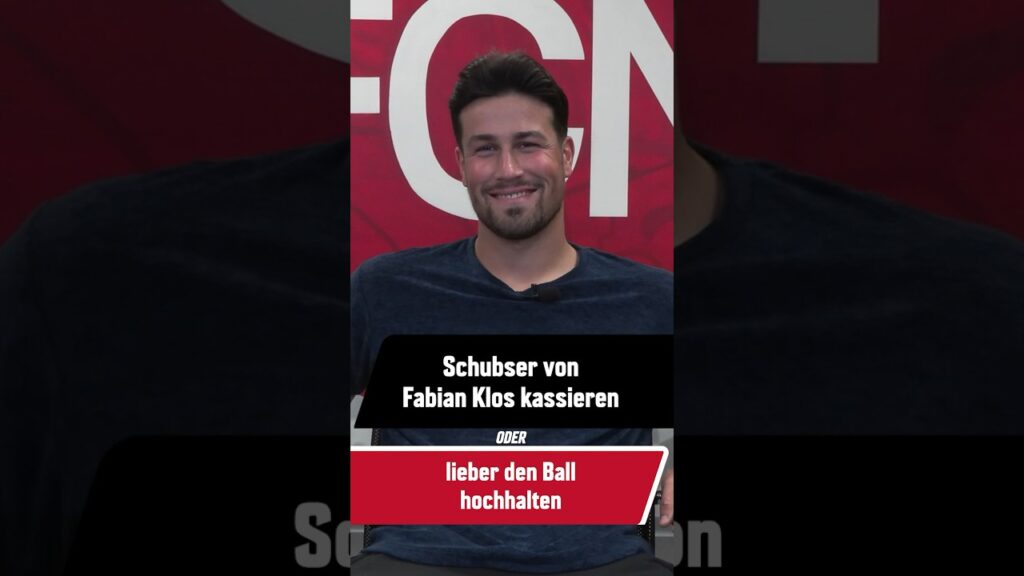 Schubser von Fabian Klos oder Ball hochhalten?🤔😂 | 1. FC Nürnberg